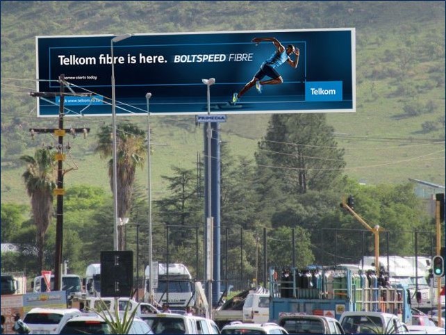 billboard in r28 N14 freeway