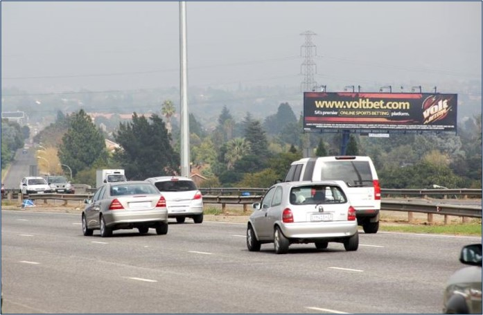 billboard on r24 airport freeway barbara road kempton park
