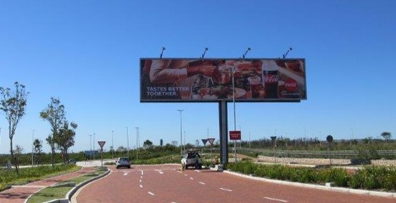 billboard advertising in Bay West Shopping Centre, Gqeberha