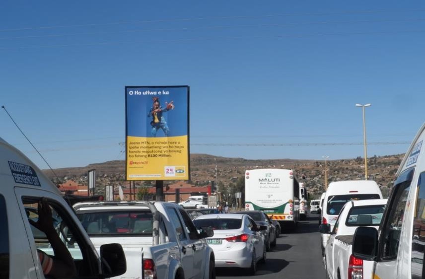 billboard advertising in Free State, Phuthaditjhaba