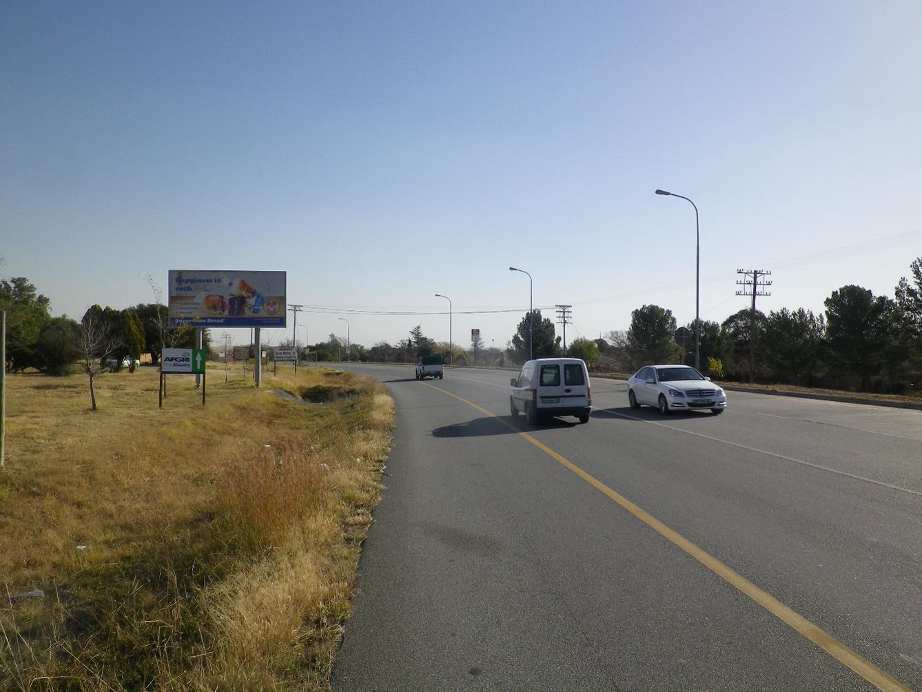 billboard advertising in Free State, Senekal