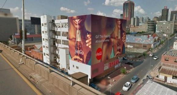 Johannesburg, Marshall Street Building Wrap