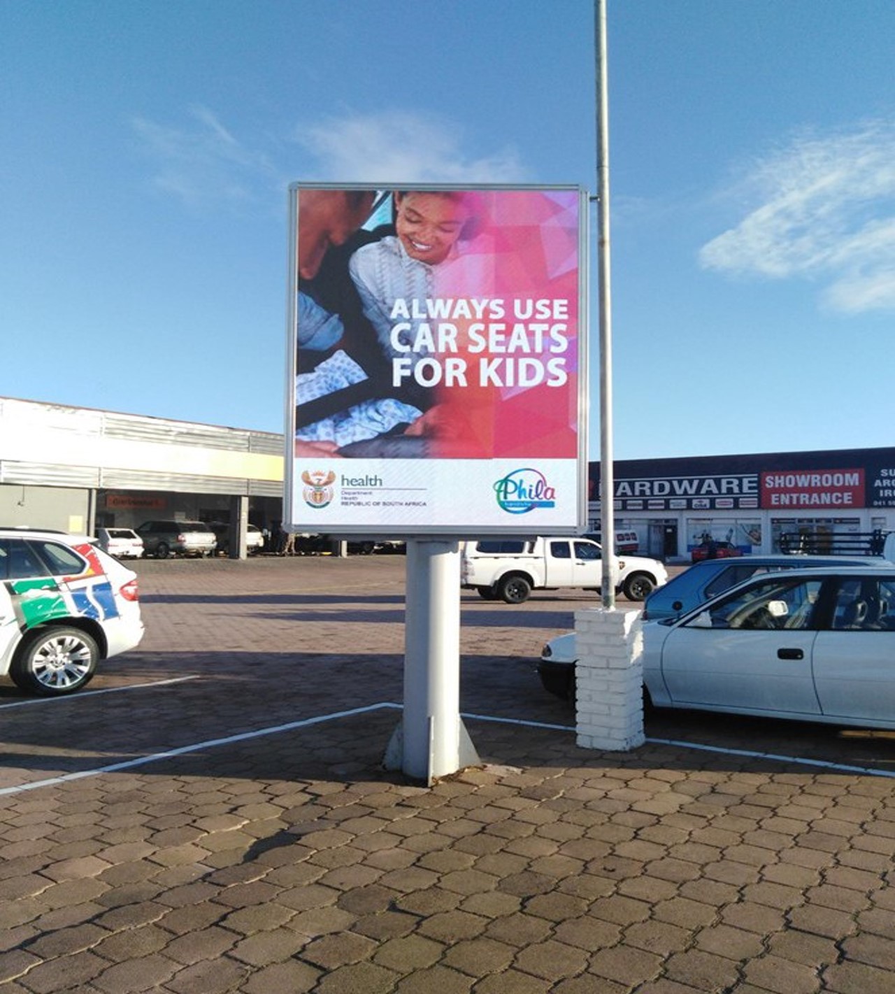 billboard advertising in Port Elizabeth, Walmer