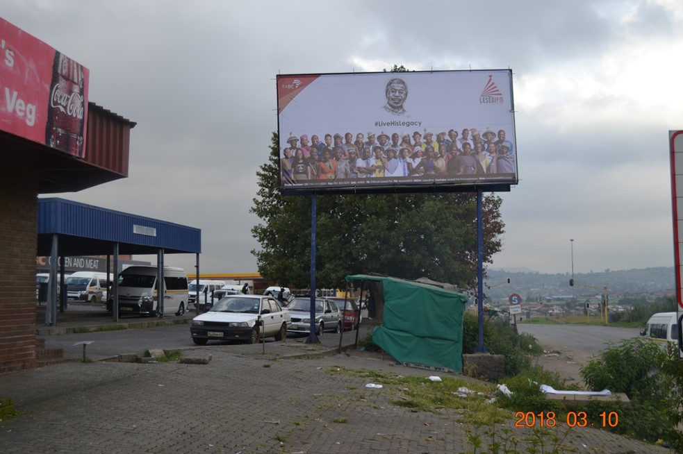 billboard advertising in Qwa-Qwa Taxi Rank