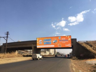 billboard in Delmas CBD