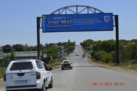 Lydenburg entrance Billboard