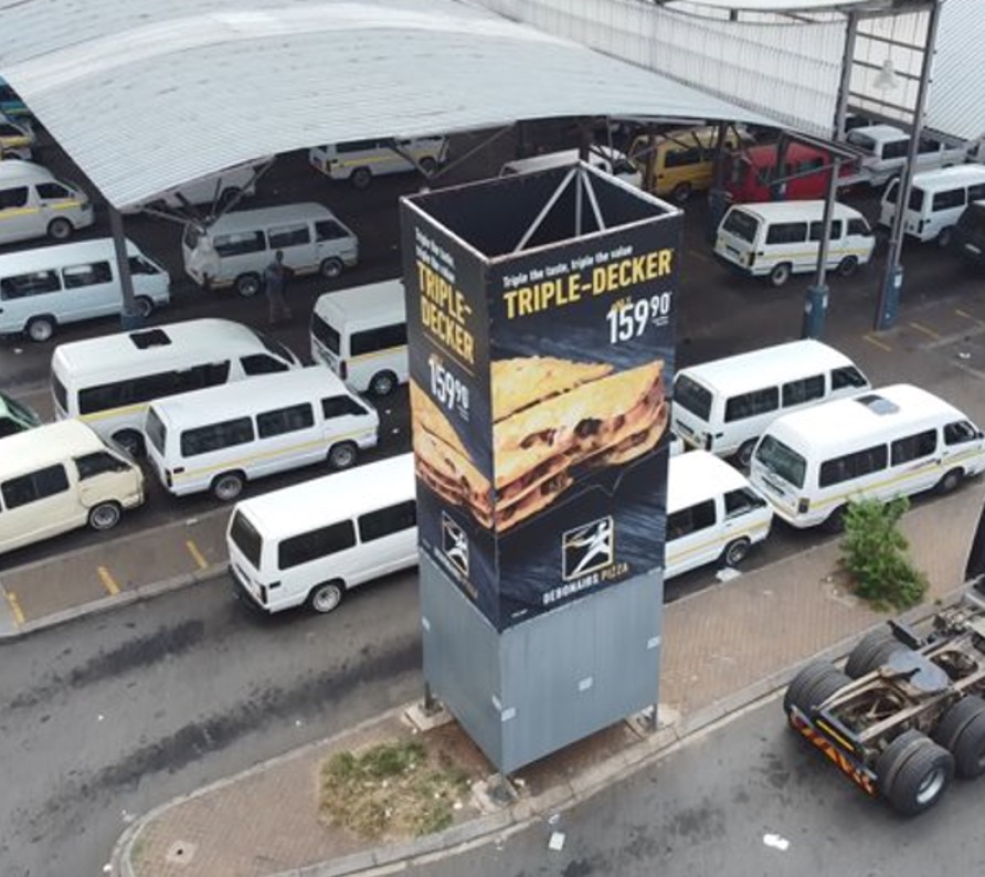 Faraday Taxi Rank Tower Billboard