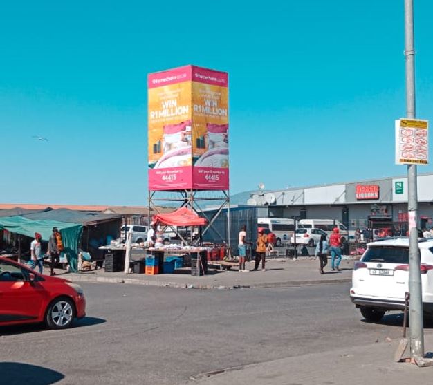 Langa Taxi Rank, Cape Town Tower Billboard