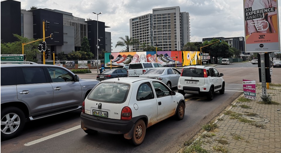 Menlyn Maine – Cnr Aramist and January Masilela Billboard