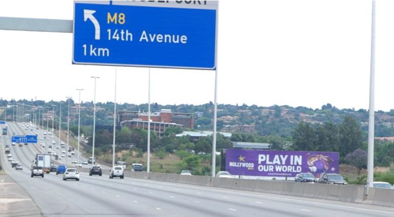 N1, 14th Avenue, Roodepoort Container Billboard