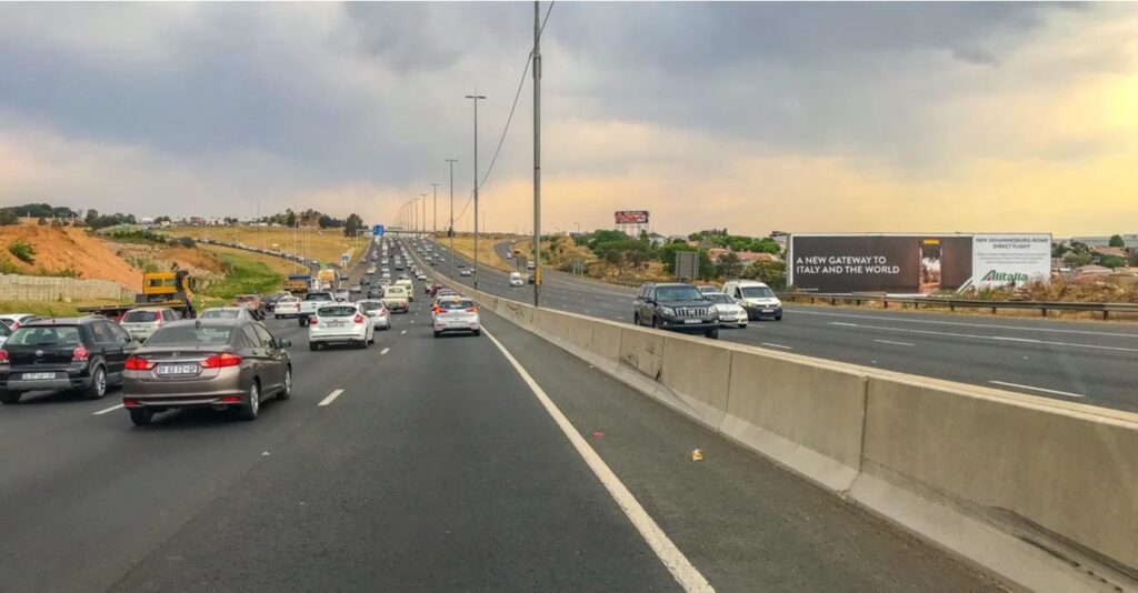 N3 Highway, Linbro Park, Alexandra Container Billboard