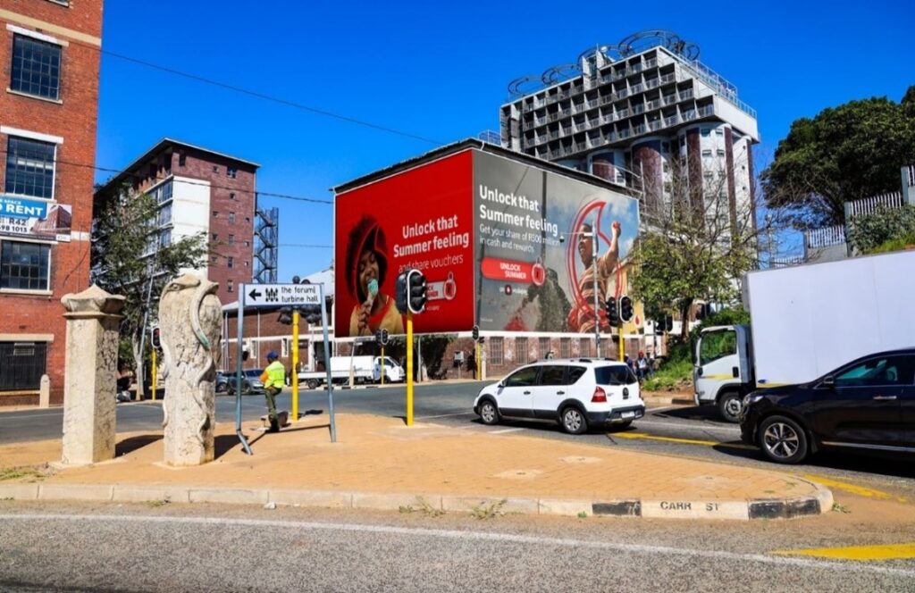 Newtown, Quinn St & Carr St Billboard