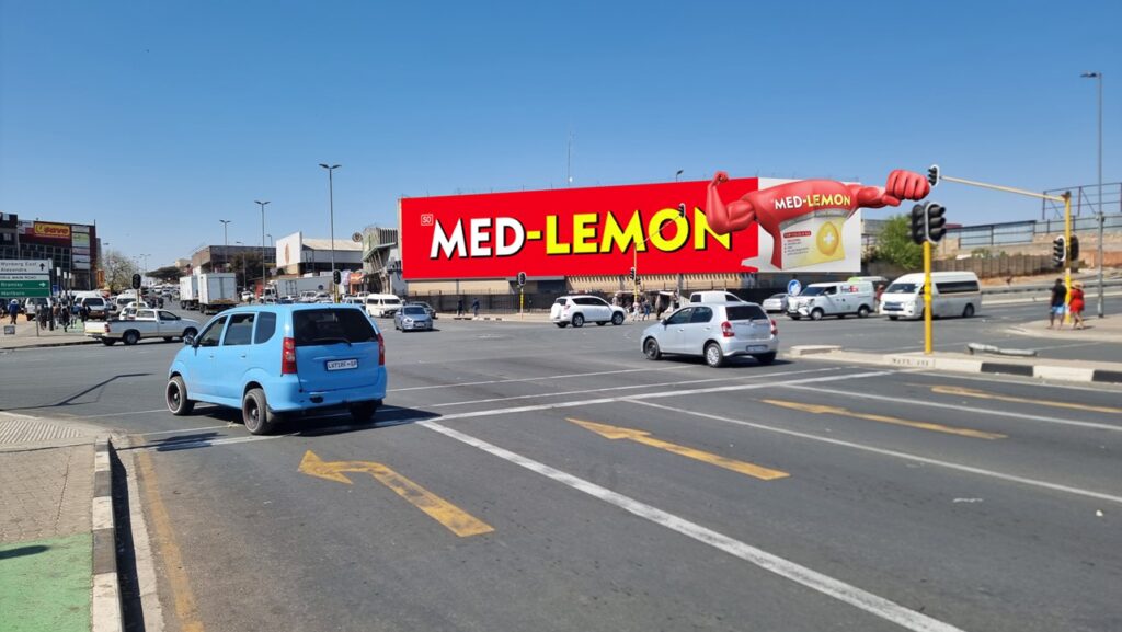 Alex Taxi Rank-Pan Africa Mall Billboard