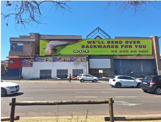 Arcadia, Tshwane, Impact Wrap Billboard