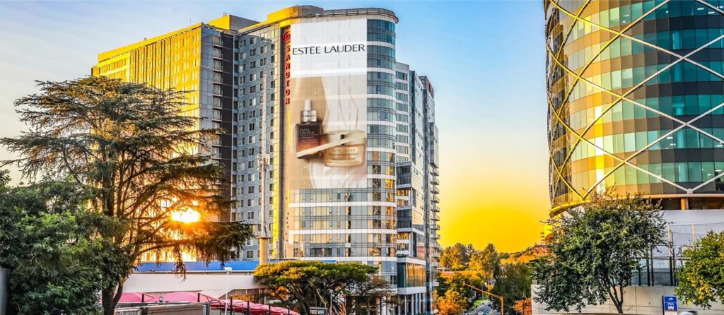 Benmore Tower, Sandton Billboard