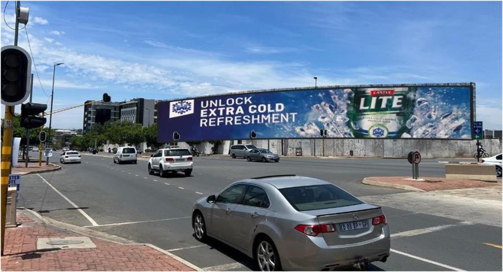 Katherine Street, Johannesburg Billboard